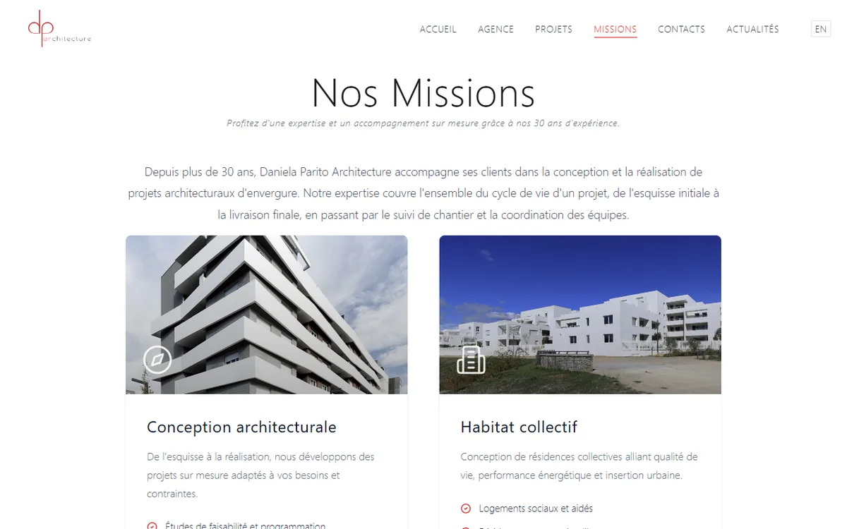 Page architecte par ville en Hérault
