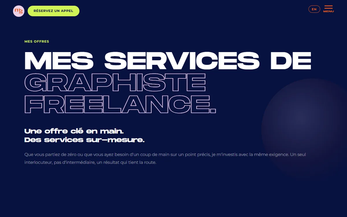 Prise de rendez-vous et contact sur le site de Marion Gosse