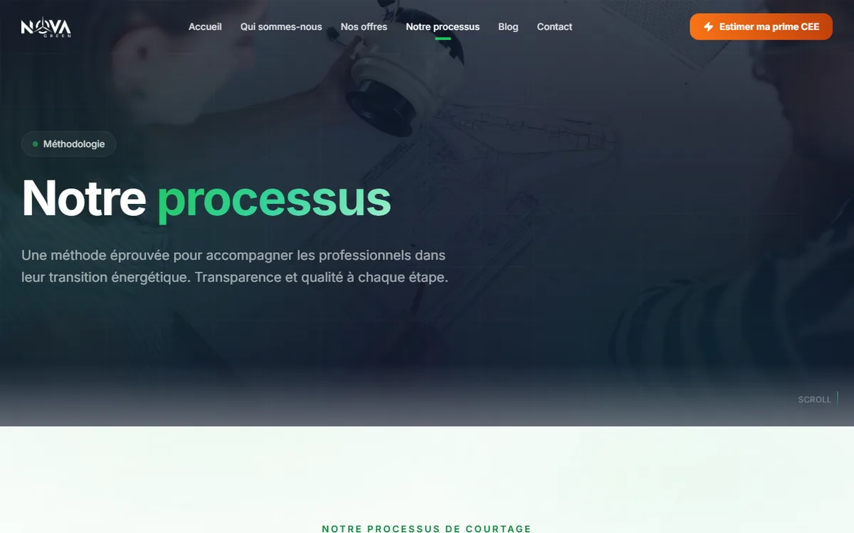 Page process de Nova Green
